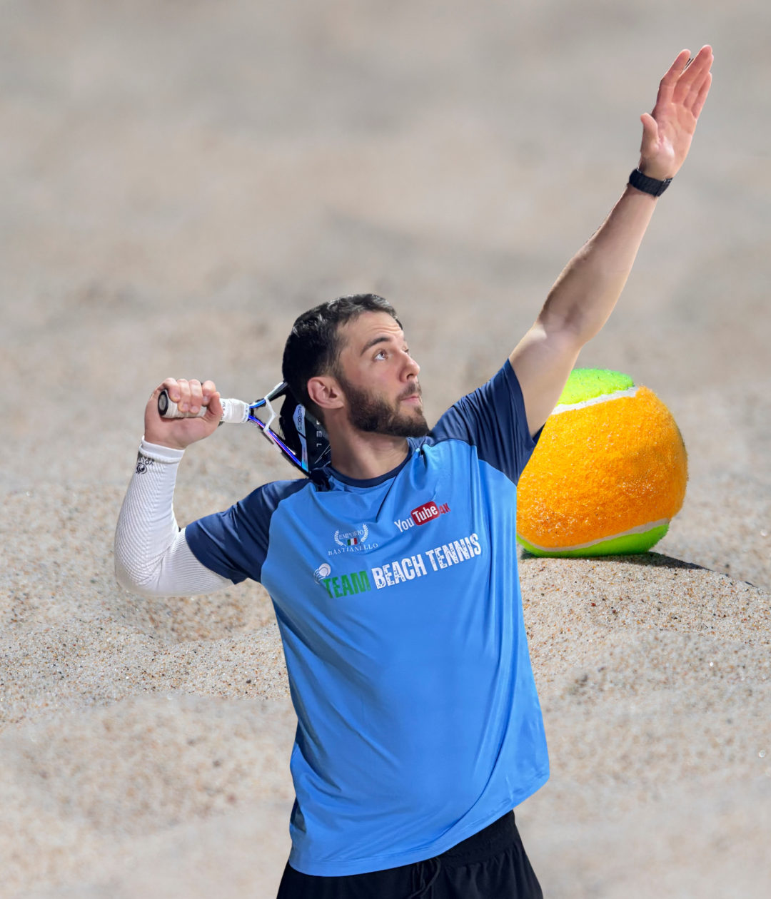 T-SHIRT TEAM AZZURRA BEACH TENNIS 2027 YOUTUBE